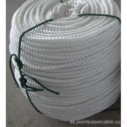 Weiße Farbe PP -Seil mit Spulenverpackung